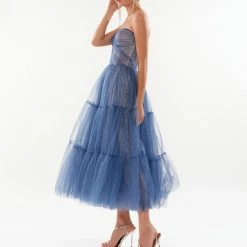 Milla Jane Sparkly Strapless Party Tulle Dress COLLECTIONS 29 Milla Jane Sparkly Strapless Party Tulle Dress COLLECTIONS