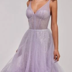 Milla Tender Sparkling Tulle Dress With The Long Ruffle Skirt COLLECTIONS