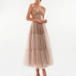 Milla Jane Sparkly Strapless Party Tulle Dress COLLECTIONS