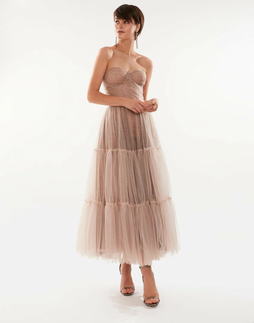 Milla Jane Sparkly Strapless Party Tulle Dress COLLECTIONS 3 Milla Jane Sparkly Strapless Party Tulle Dress COLLECTIONS
