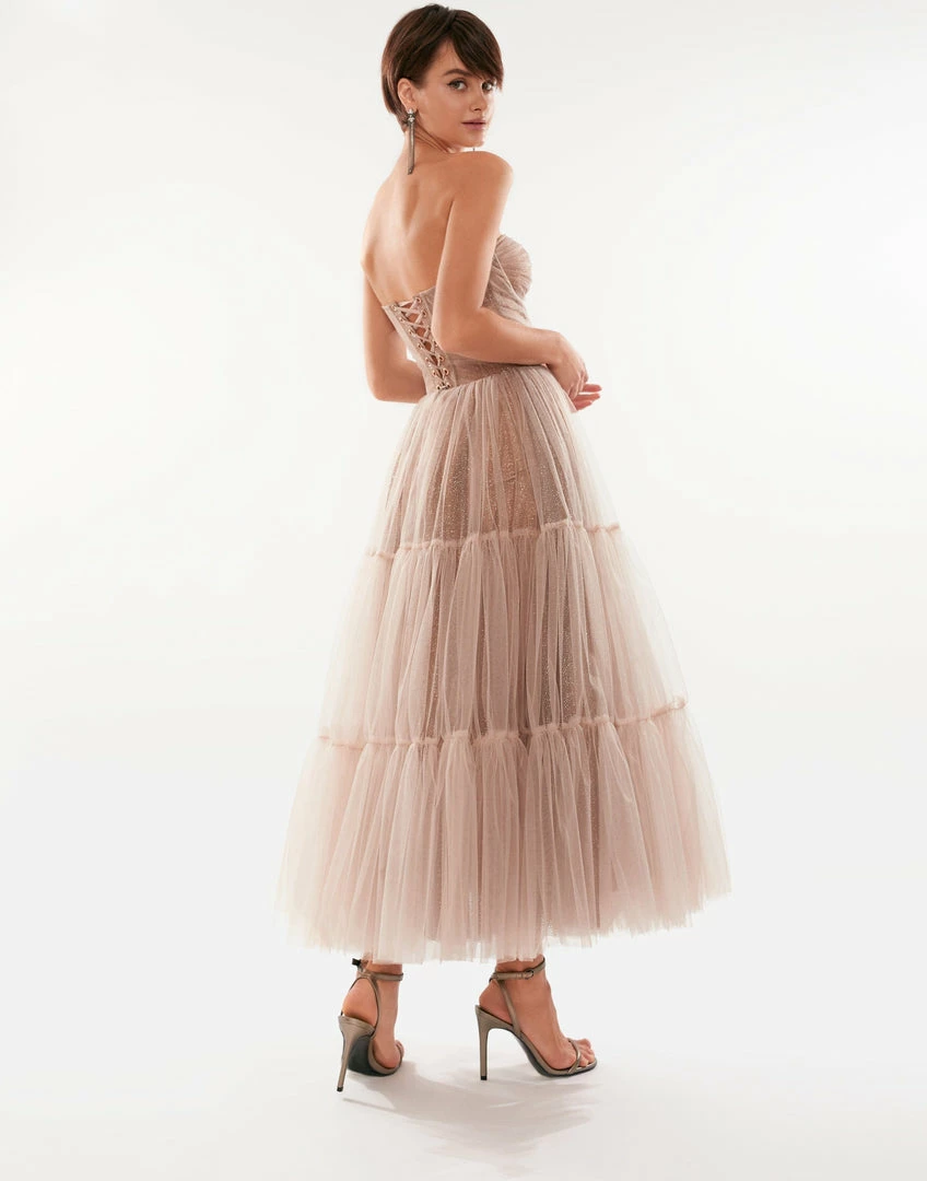Milla Jane Sparkly Strapless Party Tulle Dress COLLECTIONS 5 Milla Jane Sparkly Strapless Party Tulle Dress COLLECTIONS