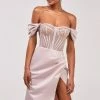 Milla Off-the-Shoulder Prom Maxi Dress COLLECTIONS