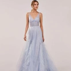 Milla Tender Sparkling Tulle Dress With The Long Ruffle Skirt COLLECTIONS