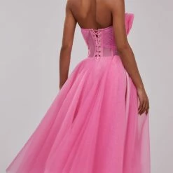 Milla Chic Evening Sleeveless Dress With The Frill Neckline COLLECTIONS 24 Milla Chic Evening Sleeveless Dress With The Frill Neckline COLLECTIONS