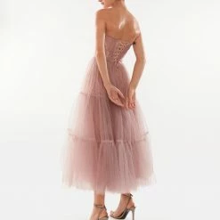 Milla Jane Sparkly Strapless Party Tulle Dress COLLECTIONS 24 Milla Jane Sparkly Strapless Party Tulle Dress COLLECTIONS
