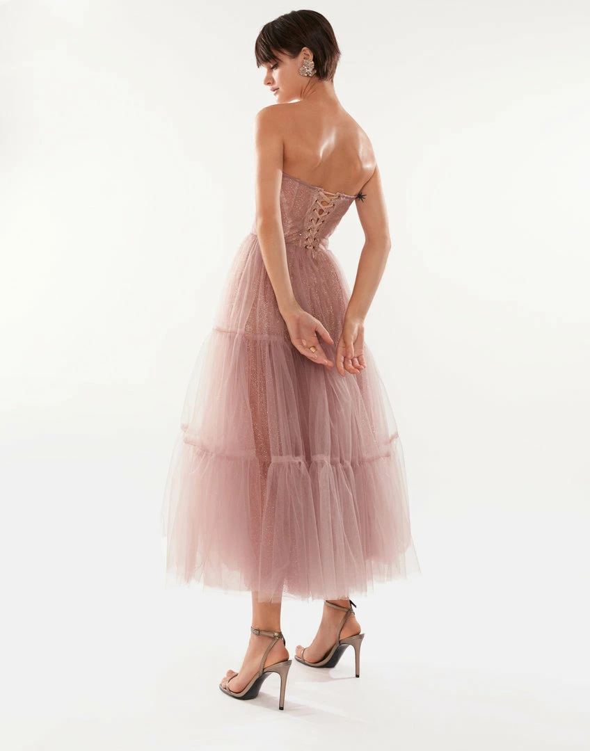 Milla Jane Sparkly Strapless Party Tulle Dress COLLECTIONS 9 Milla Jane Sparkly Strapless Party Tulle Dress COLLECTIONS