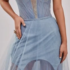 Milla Long Off-the-shoulder Prom Dress With Inner Skirt COLLECTIONS