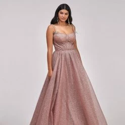 Milla Sparkly Strap Evening Maxi Dress COLLECTIONS