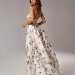 Milla Strapless Maxi Dress With Front Slit COLLECTIONS 30 Milla Strapless Maxi Dress With Front Slit COLLECTIONS