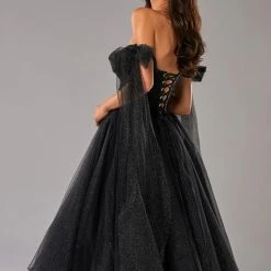 Milla COLLECTIONS Sparkly Off-the-shoulder Tulle Dress