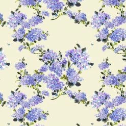 Milla COLLECTIONS Hydrangea Tender Floral Maxi Tie-strap Dress