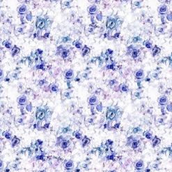 Milla COLLECTIONS Blue Peony Tender Floral Maxi Tie-strap Dress