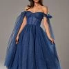 Milla COLLECTIONS Sparkly Off-the-shoulder Tulle Dress
