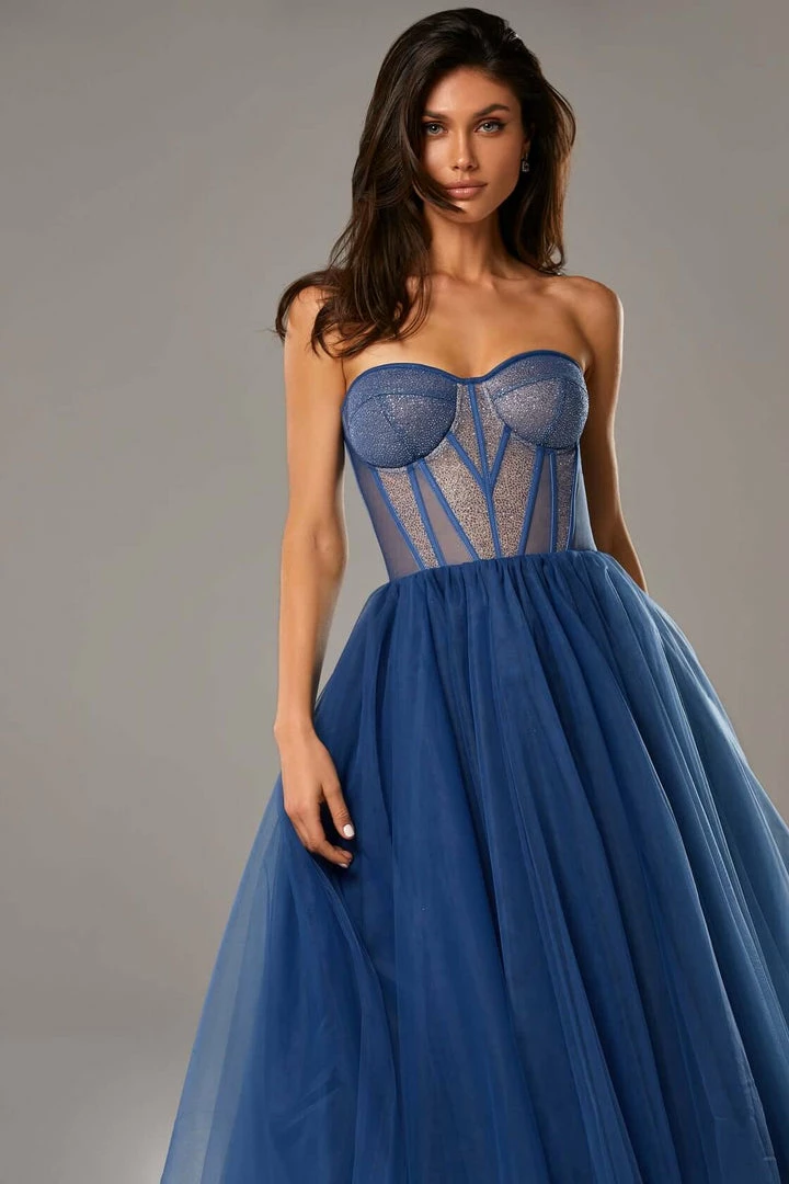 Milla Dreamy Strapless Tulle Dress COLLECTIONS 9 Milla Dreamy Strapless Tulle Dress COLLECTIONS