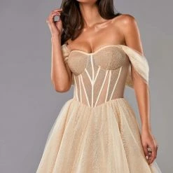 Milla Sparkly Cocktail Midi Tulle Dress