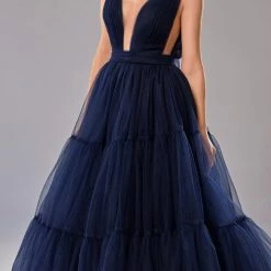 Milla Tender Midi Plunging Neckline Cut Out Dress COLLECTIONS