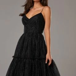 Milla COLLECTIONS Sparkly Cocktail Midi Dress