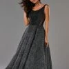 Milla Glitter Sleeveless Cocktail Dress