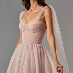 Milla COLLECTIONS Sparkly Off-the-shoulder Tulle Dress