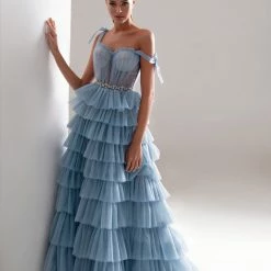 Milla Romantic Frill-Layered Tulle Dress COLLECTIONS
