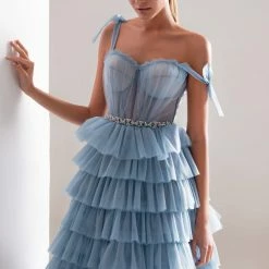 Milla Romantic Frill-Layered Tulle Dress COLLECTIONS