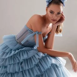 Milla Romantic Frill-Layered Tulle Dress COLLECTIONS