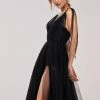 Milla COLLECTIONS V-Neck Transparent Maxi Dress 2 Milla COLLECTIONS V-Neck Transparent Maxi Dress