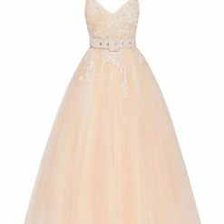 Milla Cocktail Tulle Dress With Flower Embroidery