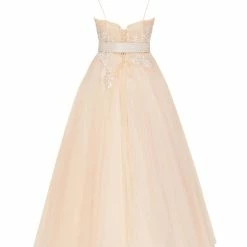 Milla Cocktail Tulle Dress With Flower Embroidery