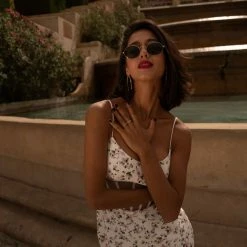 Milla COLLECTIONS Feminine Dress With Sheer Built-in Corset