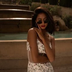 Milla COLLECTIONS Feminine Dress With Sheer Built-in Corset