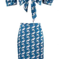 Milla Feminine Midi Co-ord Set COLLECTIONS