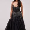 Milla COLLECTIONS Fitted Maxi Tulle Dress Sprinkled With Glitter 1 Milla COLLECTIONS Fitted Maxi Tulle Dress Sprinkled With Glitter