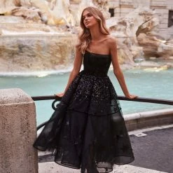 Milla COLLECTIONS Amazing Sparkling Cocktail Ball Dress
