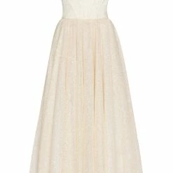 Milla Leonie Glittery Party Dress With A Crop Top