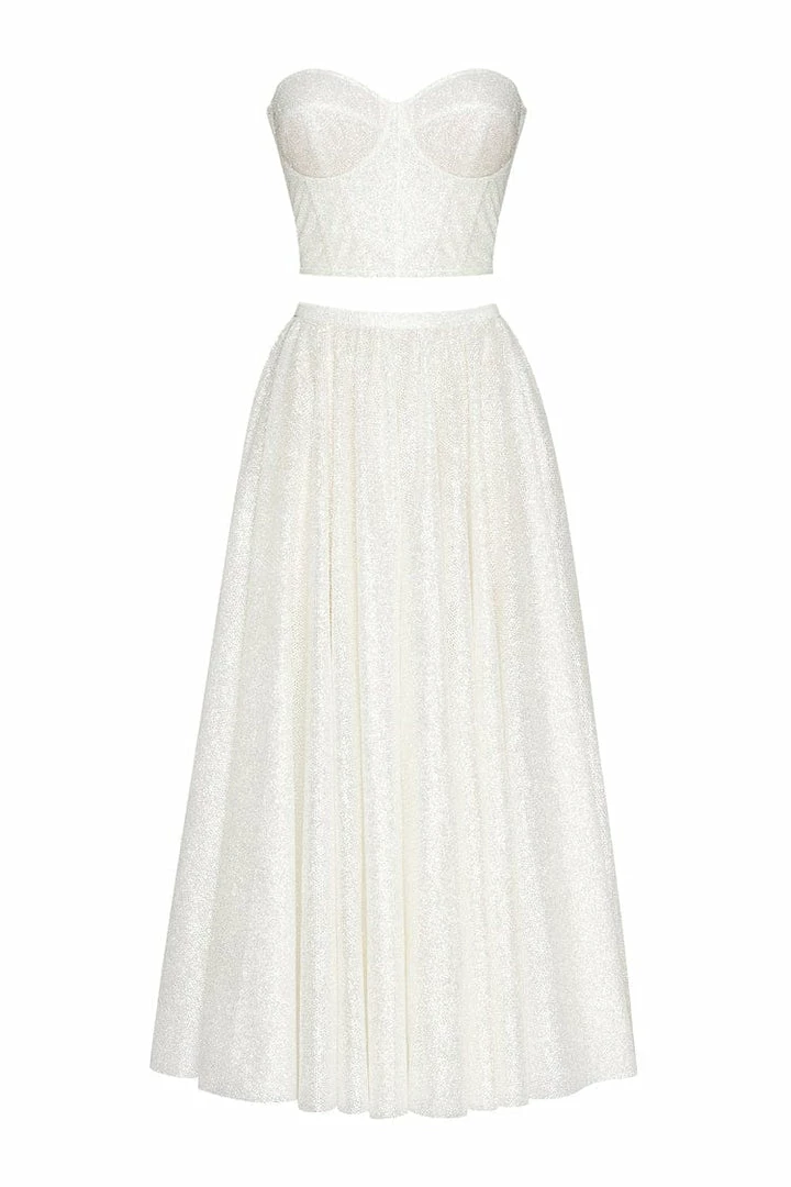 Milla COLLECTIONS Kelly Elegant Sparkly Party Co-ord Set 6 Milla COLLECTIONS Kelly Elegant Sparkly Party Co-ord Set