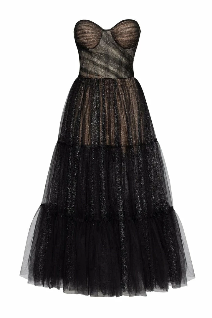 Milla Jane Sparkly Strapless Party Tulle Dress COLLECTIONS 12 Milla Jane Sparkly Strapless Party Tulle Dress COLLECTIONS