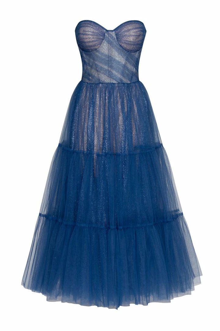 Milla Jane Sparkly Strapless Party Tulle Dress COLLECTIONS 17 Milla Jane Sparkly Strapless Party Tulle Dress COLLECTIONS