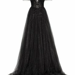 Milla COLLECTIONS Long Off-the-shoulder Neckline Maxi Dress