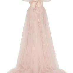 Milla COLLECTIONS Long Off-the-shoulder Neckline Maxi Dress