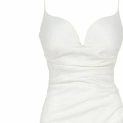 Milla Strapped Gown With Sexy Thigh Side Slit 51 Milla Strapped Gown With Sexy Thigh Side Slit