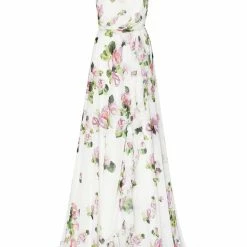 Milla COLLECTIONS Mock Neck Sleeveless Evening Dress