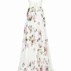 Milla COLLECTIONS Mock Neck Sleeveless Evening Dress