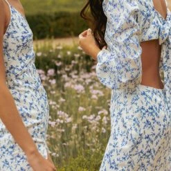 Milla COLLECTIONS Long-sleeved Dress With Side Cutouts