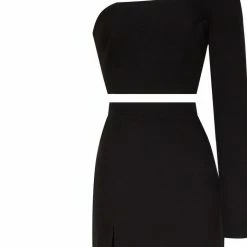 Milla Elegant Maxi One-sleeved Co-ord Set COLLECTIONS 47 Milla Elegant Maxi One-sleeved Co-ord Set COLLECTIONS