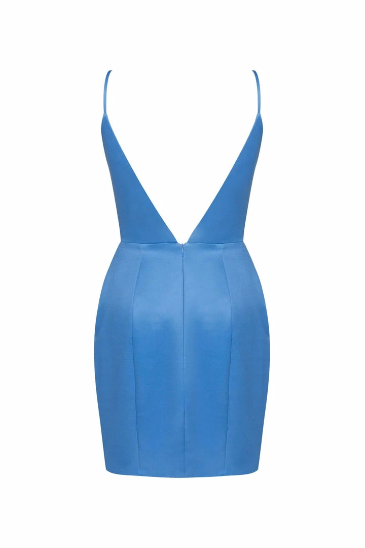 Milla Classy Wrapped Mini Dress In Silk 8 Milla Classy Wrapped Mini Dress In Silk