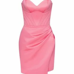 Milla Heart-shaped Cute Cocktail Mini Dress COLLECTIONS