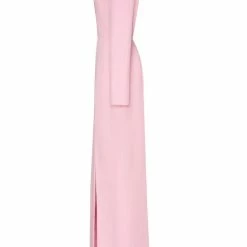 Milla Long-sleeved Dress With Sharp Shoulder Cut