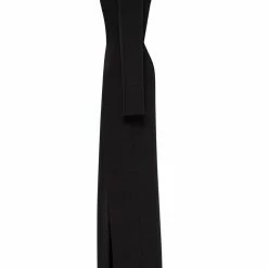 Milla Long-sleeved Dress With Sharp Shoulder Cut