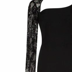 Milla Trumpet Gown With Detachable Sleeve COLLECTIONS